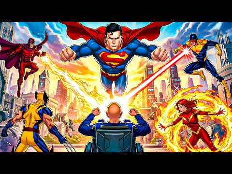 What If Superman Landed In X-Men Universe?