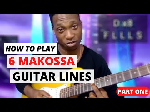 How to play 6 Makossa Guitar Lines | Part 1