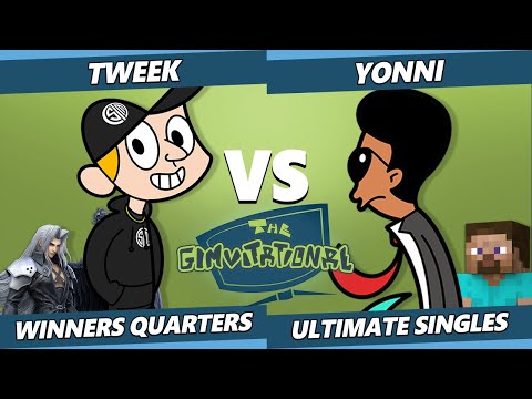 Gimvitational Winners Quarters - Tweek (Sephiroth) Vs. Yonni (Steve) SSBU Smash Ultimate Tournament