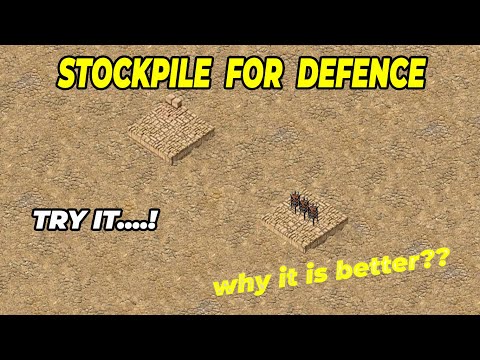 Stockpile Helpful In Defence? | Stronghold Crusader | Stockpile Complete Guide