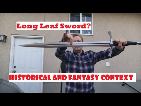 Is Gandalf's Sword Good? - The Long Leaf Blade from Valiant Armory