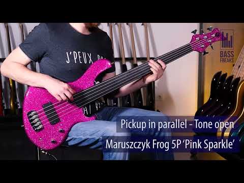 Maruszczyk Instruments Frog-5P fretless Live Demo - BassFreaks.net