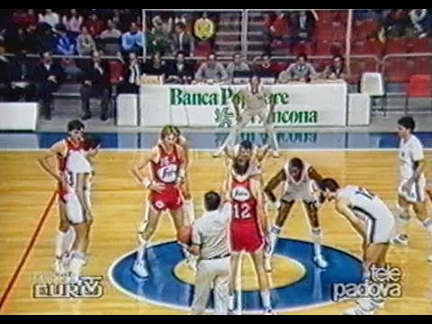 A2 1985/'86 A.P. Fabriano Basket - Segafredo Gorizia 86-77