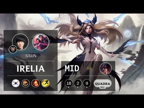 Irelia Mid vs Akali - KR Challenger Patch 9.24