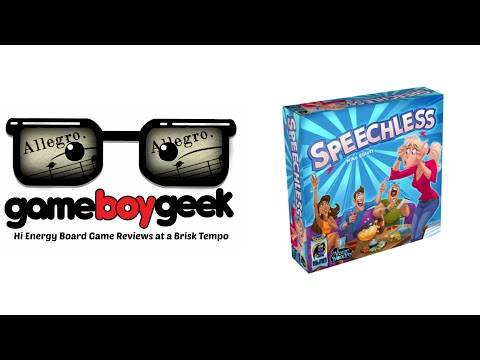 The Game Boy Geek's (Allegro  2-min) Review of Speechless