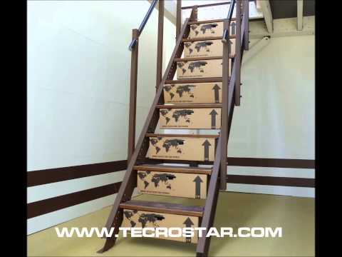 STAIR DRAWER TECROSTAR MEZZANINE TECRO ALTILLO ENTREPLANTA LAGERBUNE T15
