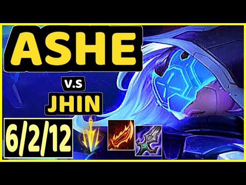 COMP (ASHE) vs JHIN - 6/2/12 KDA BOTTOM ADC CHALLENGER GAMEPLAY - EUW