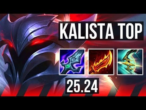 KALISTA vs CAMILLE (TOP) | KR Diamond | 25.24