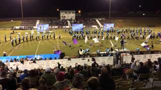 preview picture of video 'James Clemens High School Band at JCHS vs Hamilton, 30 Oct 2014'