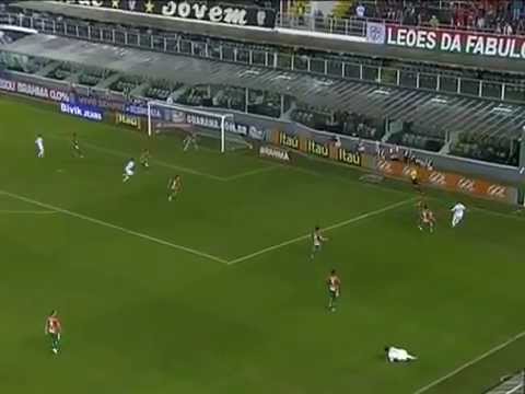 Gol de Neilton - Santos 4 x 1 Portuguesa - Brasileirão - 13/07/2013