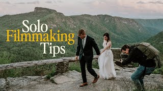 The Secret To Filming Cinematic Wedding Films Solo