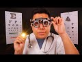 ASMR A Traditional Eye Exam Done FAST Medical Roleplay