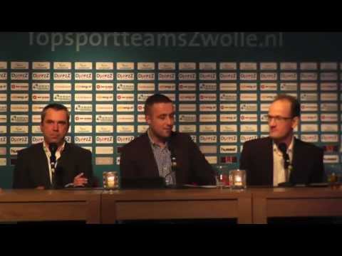 Persconferentie Landstede Volleybal - Draisma Dynamo