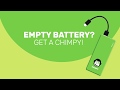 Empty Battery Get A Chimpy