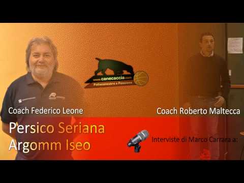 Persico Seriana - Argomm Iseo, C Lombardia Girone A, Undicesima Giornata di Ritorno, interviste