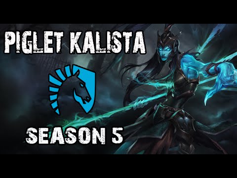 Piglet Kalista vs Jinx ADC Ranked Challenger NA