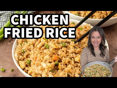 Easy Chicken Fried Rice – Better Than Takeout!