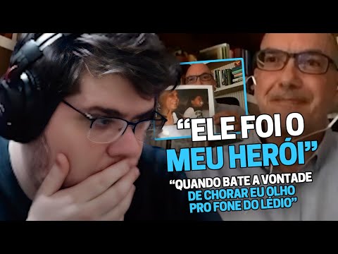 CASIMIRO REAGE: LÉDIO CARMONA FALANDO SOBRE O ROBERTO DINAMITE (EMOCIONANTE) | Cortes do Casimito