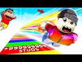 HOW FAR SHINCHAN and CHOP CAN FLY in ROBLOX | AMAAN-T | HOW FAR CAN YOU FLY ?