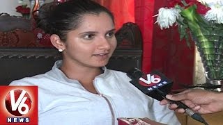 Sania Mirza | Honored to be Brand Ambassador of Telangana | Wimbledon | V6 News