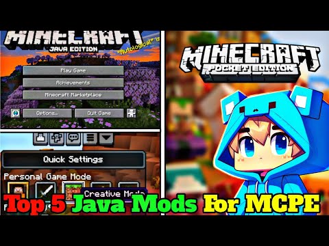 Insane Java Mods for Minecraft PE! Must-See!