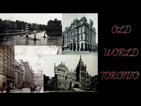 OLD WORLD TORONTO, CANADA 🇨🇦 (1880-1910) | Photos with labels