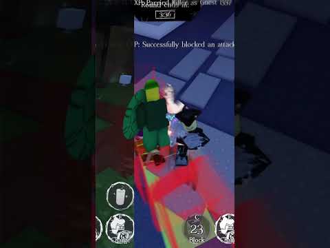 AUTOBLOCK or REACTION? 🤔 | GUEST 1337 from FORSAKEN | #forsaken #roblox #guest1337