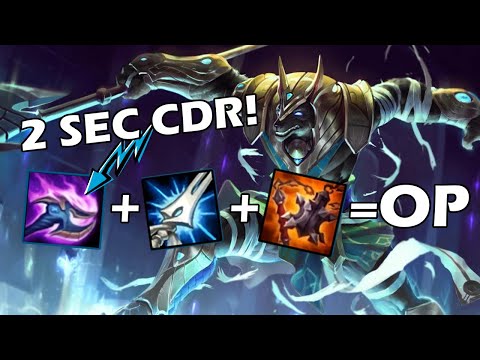 NASUS IS BROKEN IN NEXUS BLITZ (STACKS DOUBLED/ 2 SEC Q CDR) - LEAGUE OF LEGENDS