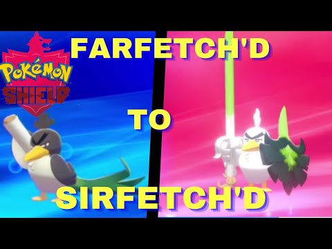 How to evolve GALARIAN Farfetch'd without holding a LEAK