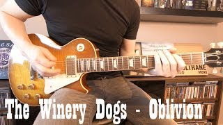 The Winery Dogs - Oblivion guitar cover - WITH TABS &amp; TUTORIAL