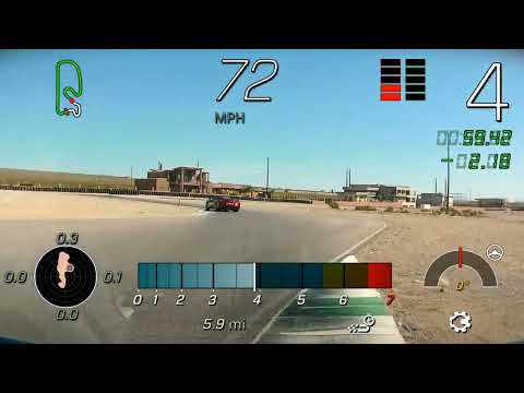2022 C8 Corvette on track at Ron Fellows with 1:21 lap time on pdr ...