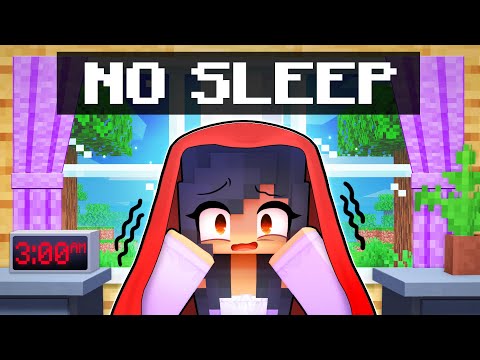 Aphmau - Aphmau CANNOT SLEEP In Minecraft!
