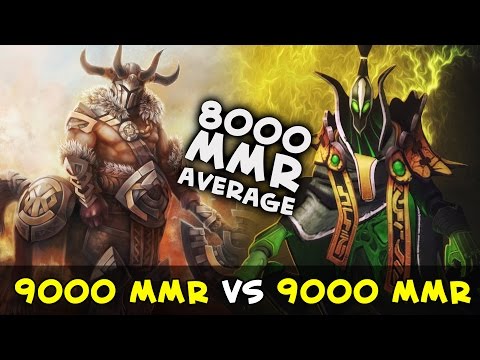 9000 MMR vs 9000 MMR — 8k average game