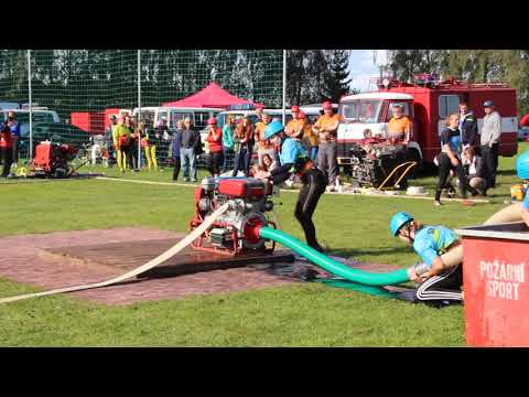 O pohár starosty OSH Jičín 2017 - Nemyčeves: SDH SLATINY ženy (dorostenky) - 1. pokus