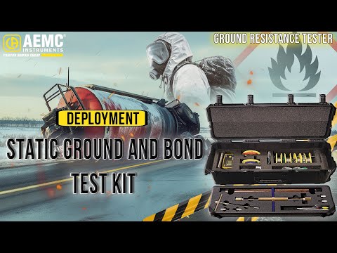 AEMC®- Static Ground and Bond Test Kit Deployment