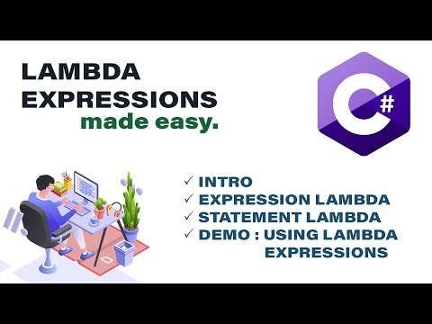 Lambda Expressions in C#.Net made easy! | Expression Lambda | Statement Lambda | Codelligent