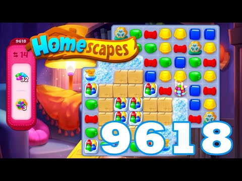 Homescapes Level 9618 HD | 3 - match puzzle game | Gameplay Walkthrough | android | GameGo Game IOS