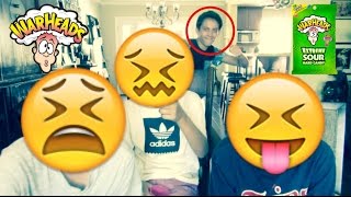 EXTREME WARHEAD CHALLENGE (GONE WRONG)! FT. TENZING TRAINOR & CONNOR SAMPLE