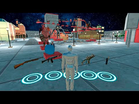 FPS EXTREME PARKOUR in NIGHT CITY WITH OBSTACLES ALL UNITS - Animal Revolt Battle Simulator