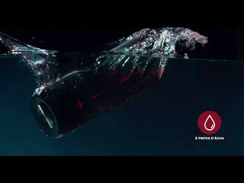 Video thumbnail of Caixa de Som Duo X Bluetooth 4.2 20w Festa Som Portátil - Amvox