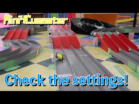 【Mini4WD】 Trial run of 5 lane machine with 3 lanes! It can run without a mass damper!【Mini4Cumaster】