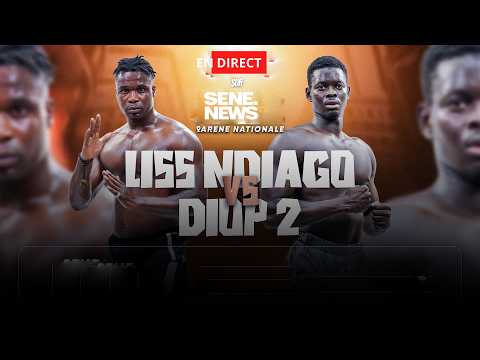 DIRECT : DIOP 2 vs LISS NDIAGO, vivez le combat en direct de l’Aréne Nationale