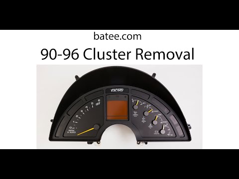 90-96 Corvette #0 - Instrument Panel Removal batee.com (2019)