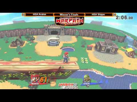 Warpath 9 - HBA Avalon (Mario) vs HBA Shippo (Sheik) Winner's Finals