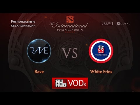 Rave vs White Fries Gaming. Квалификации TI6, SEA