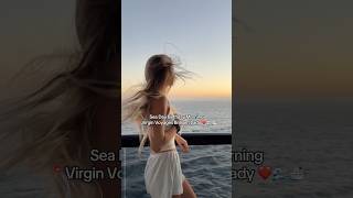 Sea Day Morning Vlog (& my birthday!) 🌊🛳️✨🫶🏼 I’m on @VirginVoyages Brilliant Lady LA MerMaiden