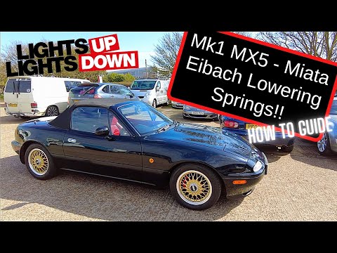 Mk1 MX5 Eibach Lowering springs - NA Miata