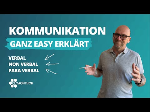 ✅ verbal / non verbal / Kommunikationsmodell ganz einfach erklärt