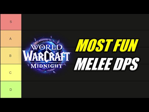Best Melee DPS Midnight Beta Tier List