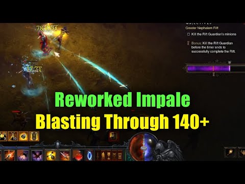 The reworked Shadow's Set makes Impale really fun! - Season 25 PTR
